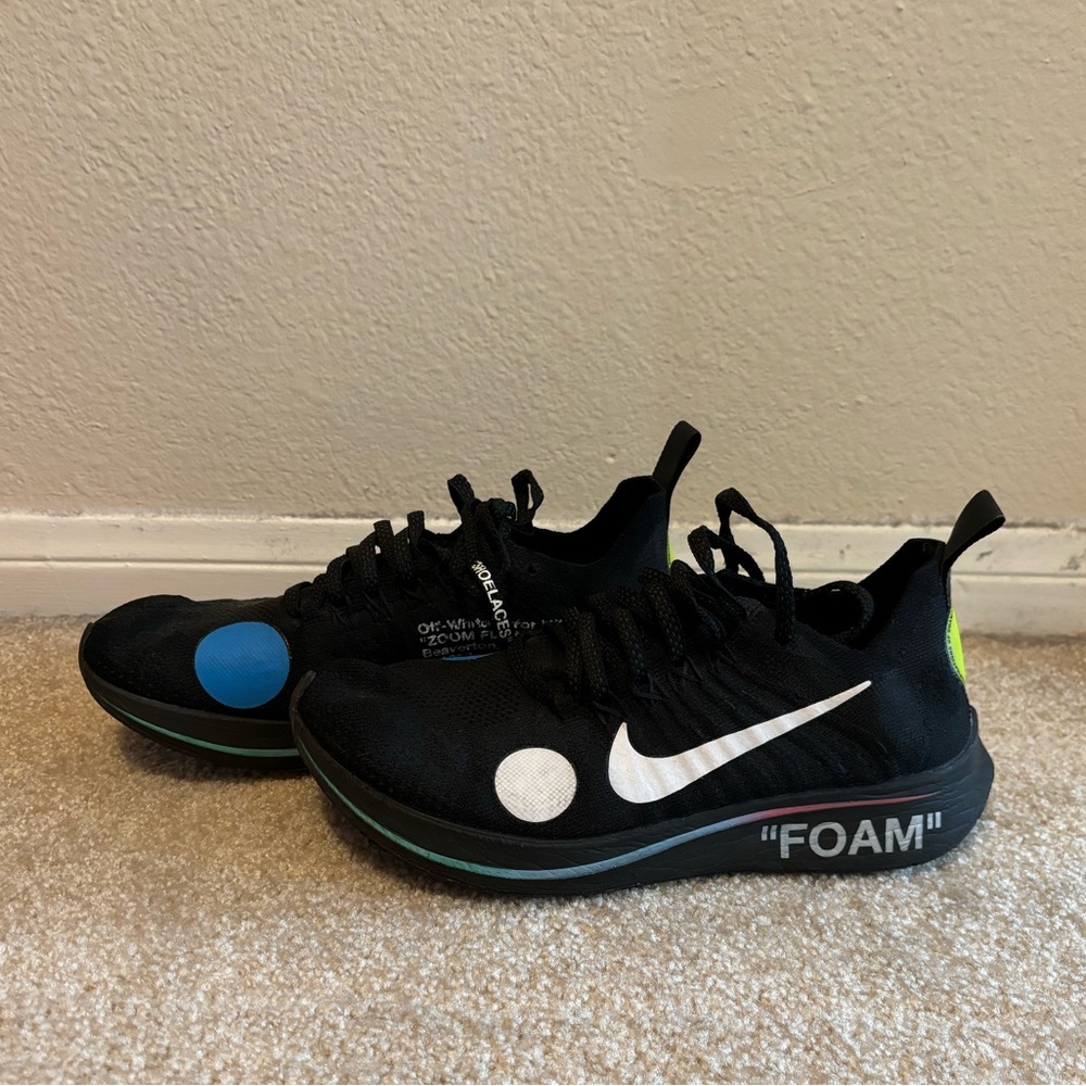 MEN'S NIKE ZOOM FLY MERCURIAL FLYKNIT/ OFF WHITE